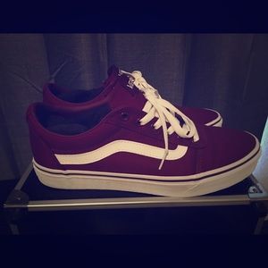 Maroon Vans